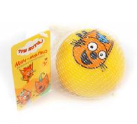 Игрушка-антистресс Три Кота Мяч-мялка в сетке